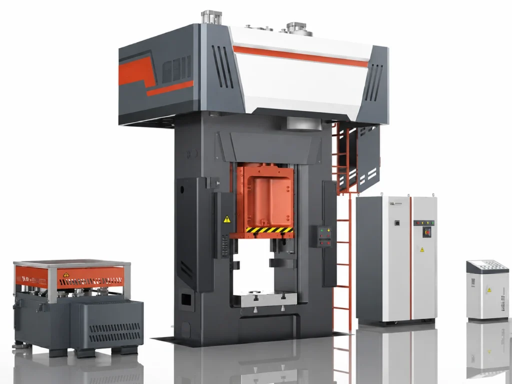 Electric Screw Press Forging Production: Process and Equipment